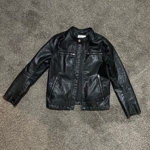 H&M Kids Leather Jacket. US 8-9year